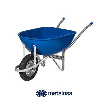 produto metalosa carrinho de mão azul
